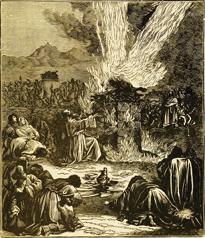 Elijah and the prophets of baal